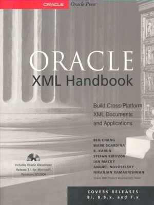 cover image of Oracle XML Handbook